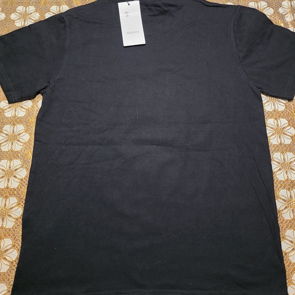 Gucci Black T-Shirt with Cat Graphic Size XL Or L - Picture 6 of 7
